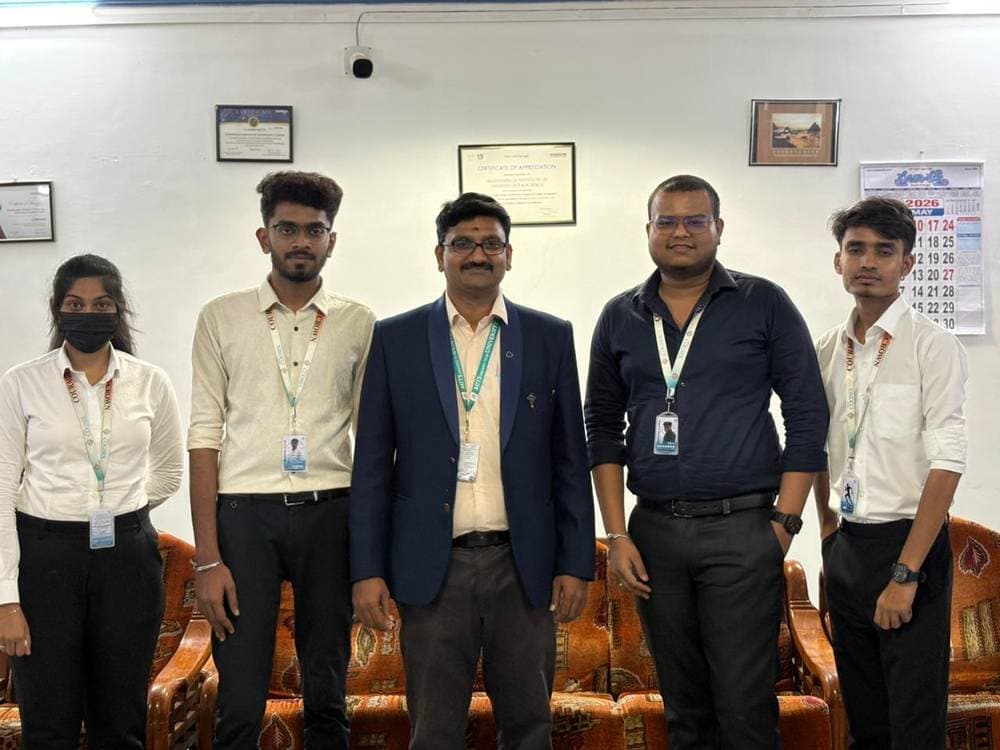 Alfrah Cognix team with college management