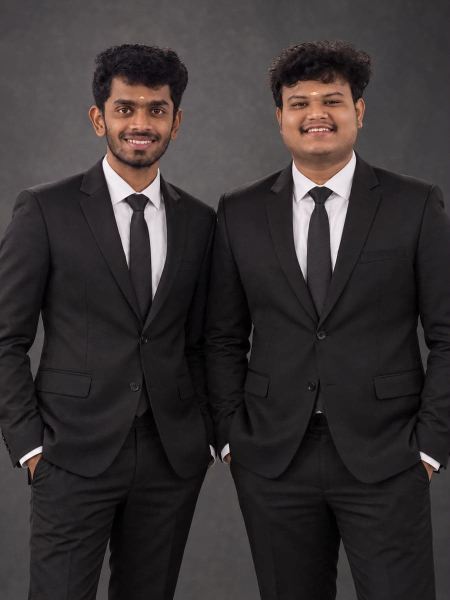 The founders of Alfrah Cognix