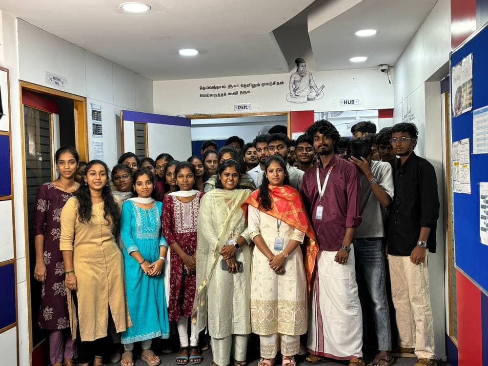 A large batch of learners at the Alfrah Cognix office